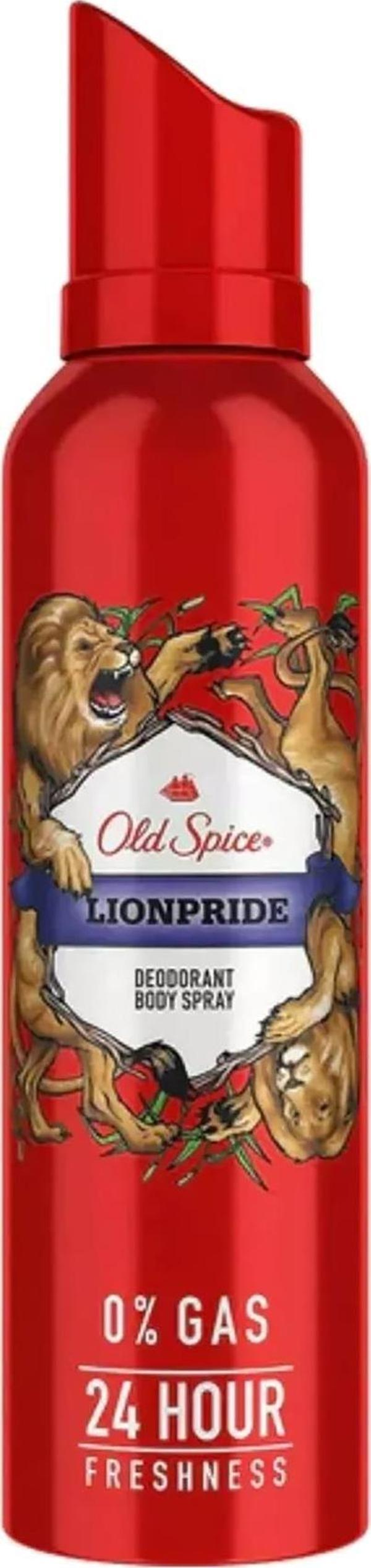 Old Spice Lionpride Erkek Deodorant Vücut Spreyi 140ML - Image 1
