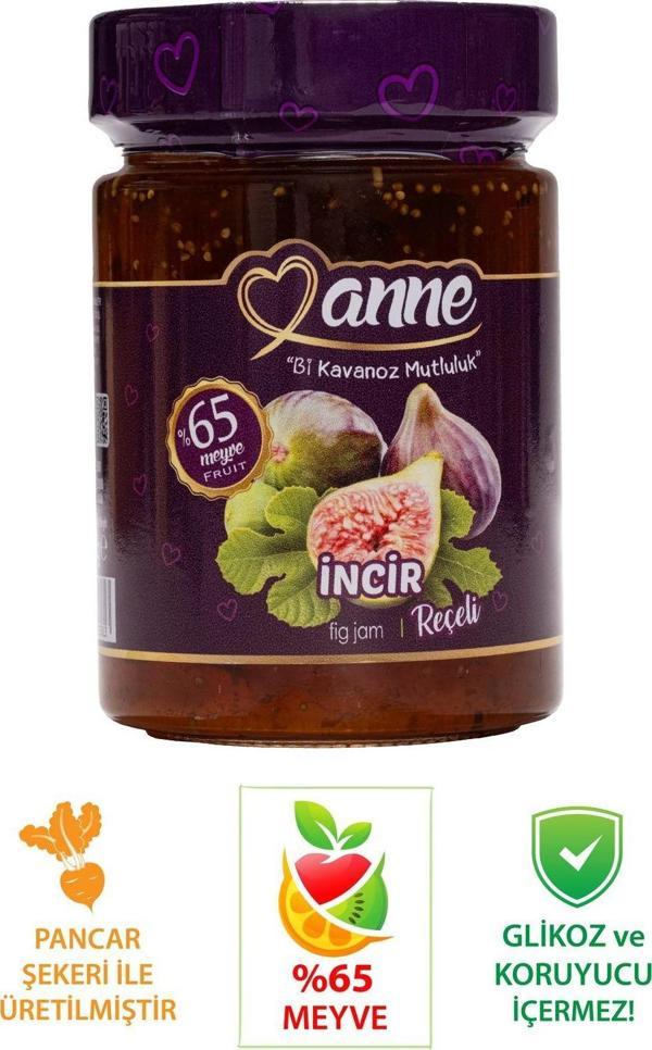 Anne İncir Reçeli 400G (Pancar Şekeri Ile Üretilmiştir - Glikoz, Koruyucu Içermez) - Image 1
