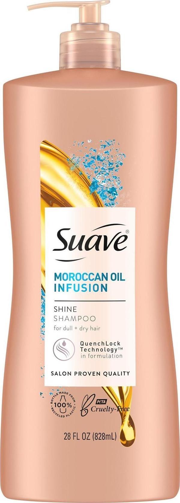 Suave Fas Argan Yağlı Parlaklık Şampuanı 828ML - Image 1