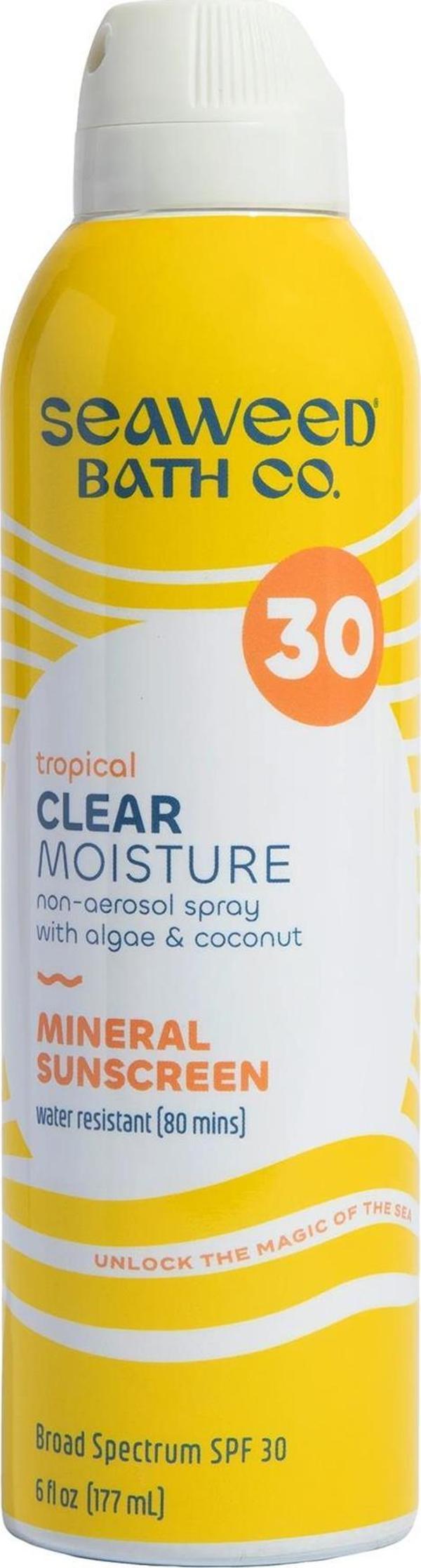 Seaweed Bath Co. SPF30 Clear Moisture Güneş Spreyi 177ML - Image 1