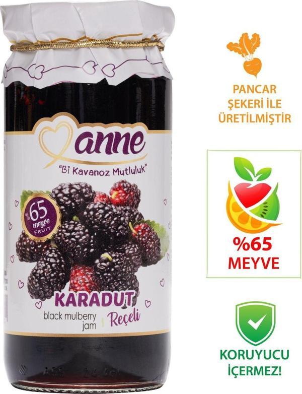 Anne Karadut Reçeli 300G (Pancar Şekeri Ile Üretilmiştir - Glikoz, Koruyucu Içermez) - Image 1