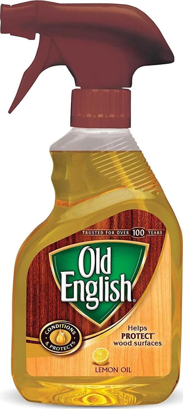 Old English Ahşap Yüzeyler İçin Koruyucu Limon Yağı Sprey 354ML - Image 1