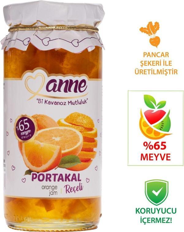 Anne Portakal Reçeli 300G (Pancar Şekeri Ile Üretilmiştir - Glikoz, Koruyucu Içermez) - Image 1