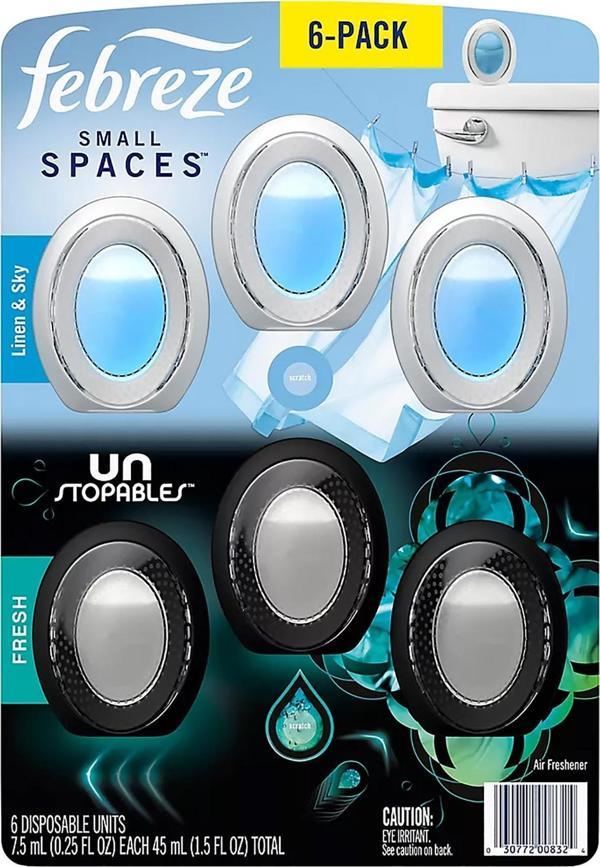 Febreze Küçük Alanlar İçin Oda Kokusu 6lı Paket - Image 1