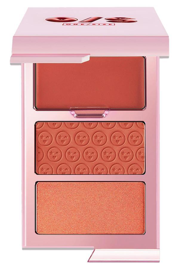 One Size 3 Renk Allık Paleti Freaky Peach - Image 1
