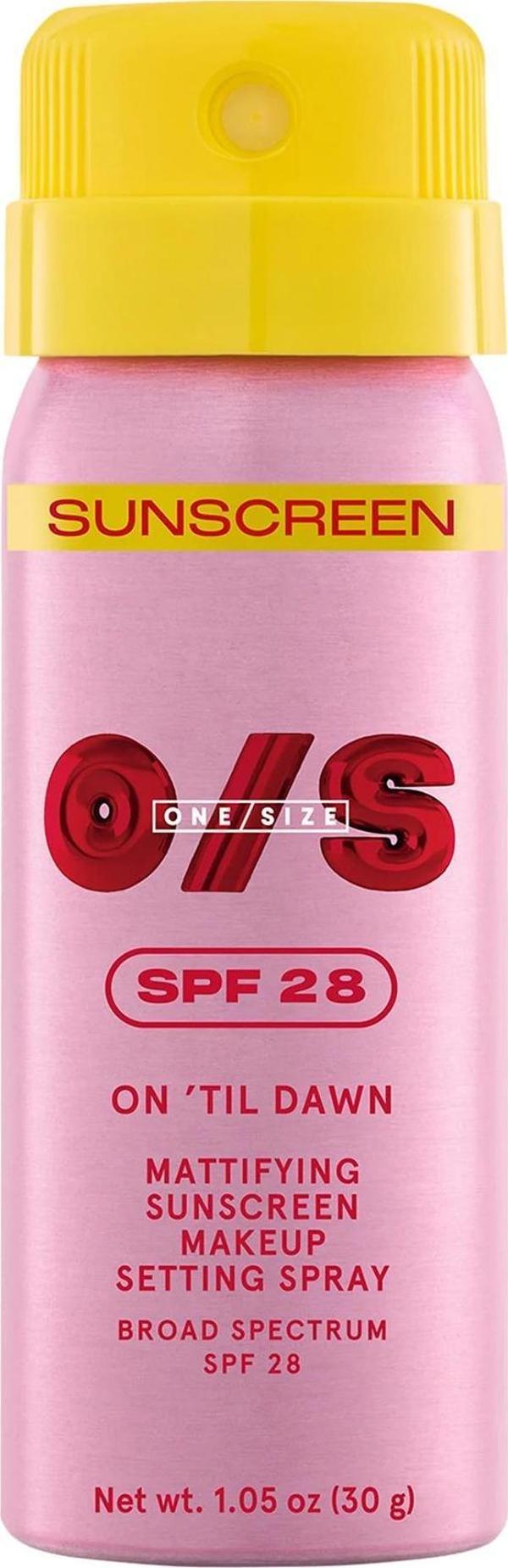 One Size On Til Dawn SPF 28 Matlaştırıcı Makyaj Sabitleyici Sprey 30GR - Image 1