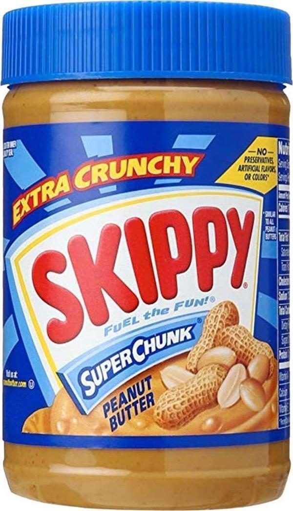 Skippy Fıstık Parçacıklı Yer Fıstığı Ezmesi 454GR - Image 1