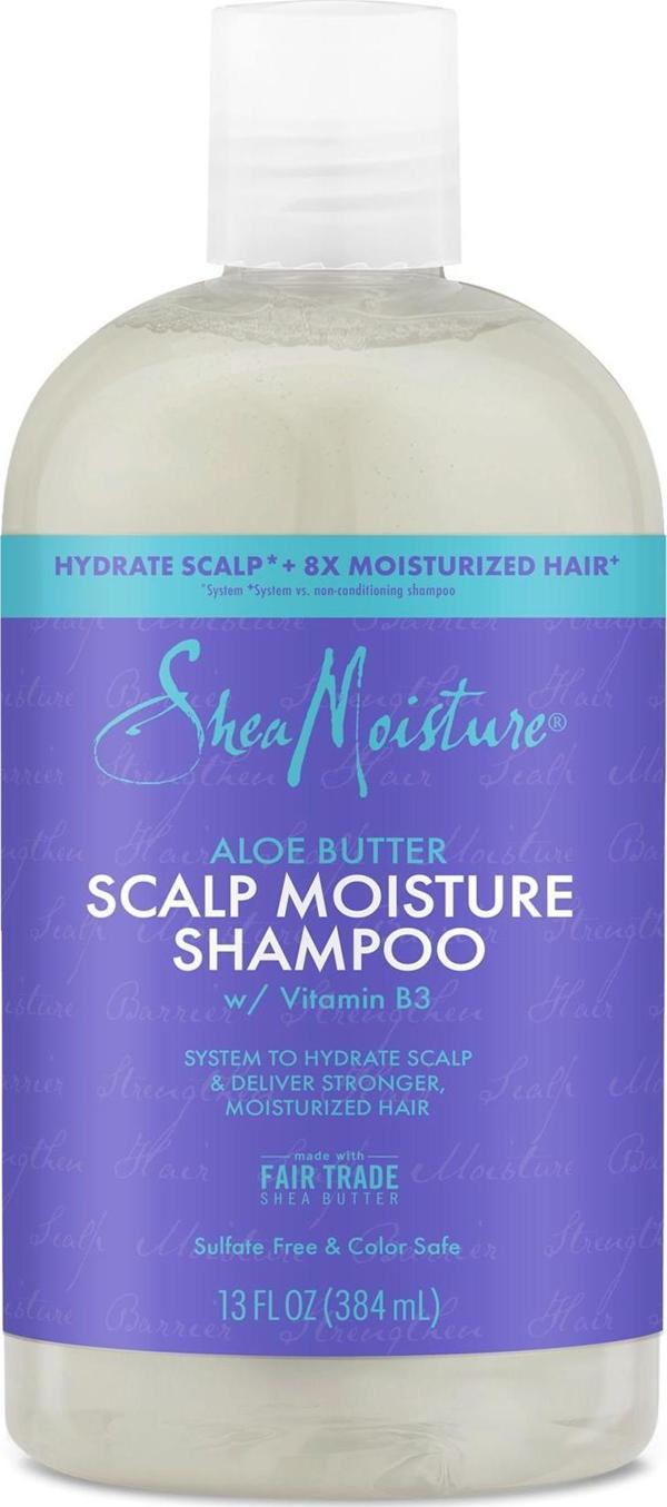 Shea Moisture Aloe Butter Saç Derisi Nemlendirici Şampuan 384ML - Image 1