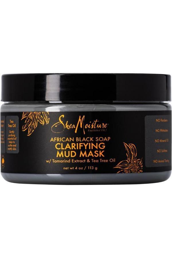 Shea Moisture Afrika Siyah Sabunu Çamur Maskesi 113GR - Image 1