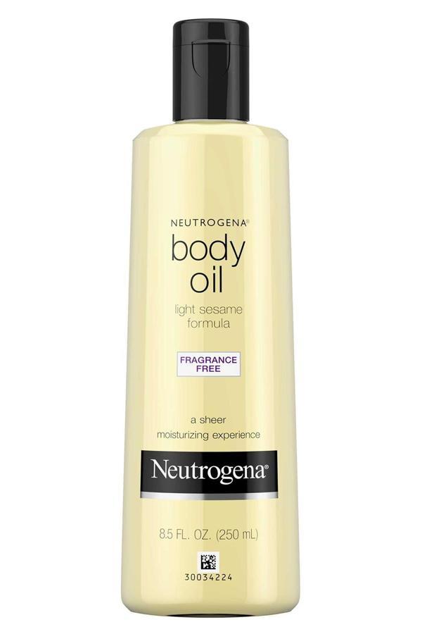 Neutrogena Hafif Susam Formüllü Nemlendirici Kokusuz Vücut Yağı 250ML - Image 1