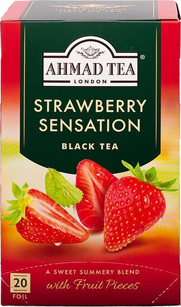 Ahmad Tea Çilek Aromalı Bardak Poşet Çay 20 Adet - Image 1