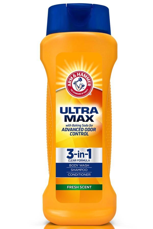 Arm & Hammer Ultra Max Fresh Scent 3in1 Duş Jeli + Şampuan + Saç Kremi 665ML - Image 1