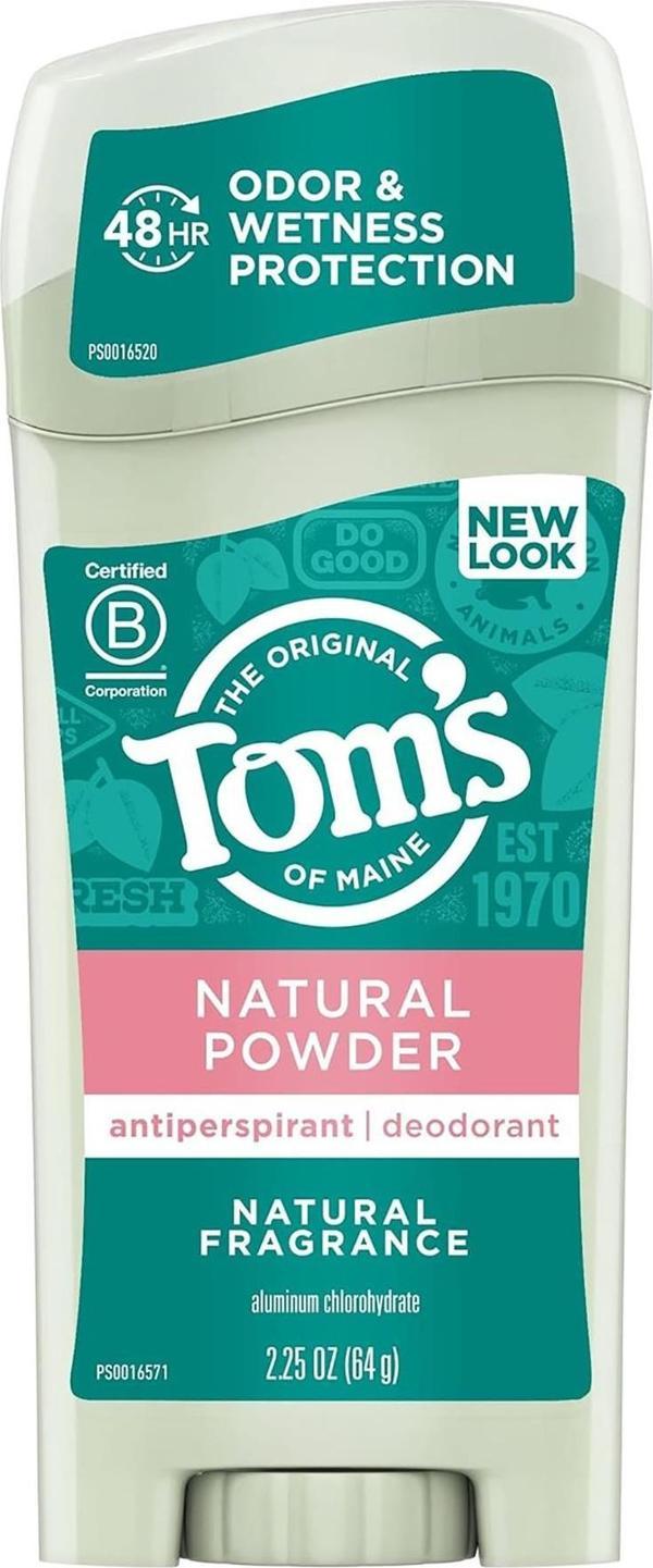Tom's Of Maine Natural Powder Antiperspirant Stick Deodorant 64GR - Image 1