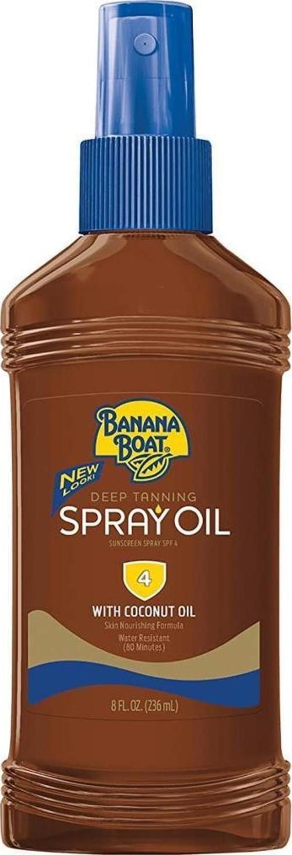 Banana Boat SPF4 Bronzlaştırıcı Sprey Yağ 236ML - Image 1