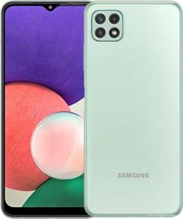 Samsung Galaxy A22 GREEN 64 GB 4 GB Ram YENİLENMİŞ ÜRÜN (Sıfır Gibi)  - Image 1