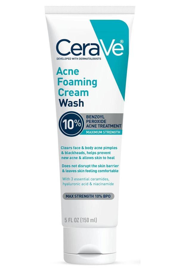 CeraVe Akne Karşıtı Köpüren Krem Yıkama 150ML  - Image 1