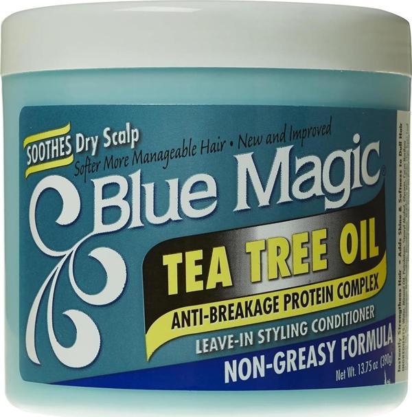 Blue Magic Tea Tree Oil Durulanmayan Şekillendirici Saç Kremi 390GR - Image 1