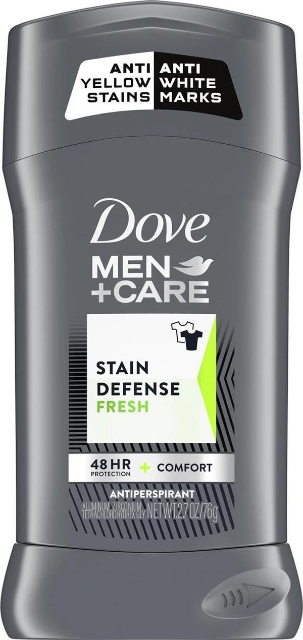 Dove Men Stain Defense Fresh Antiperspirant Stick Deodorant 76GR - Image 1