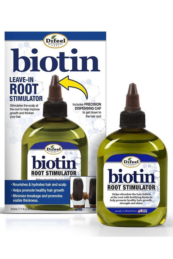 Difeel Biotin İnce ve Yavaş Uzayan Saçlara Özel Saç Bakım Solüsyonu 210ML - Image 1