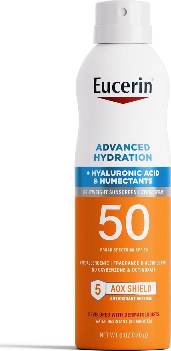 Eucerin Advanced Hydration SPF50 Güneş Koruyucu Sprey 170GR - Image 1
