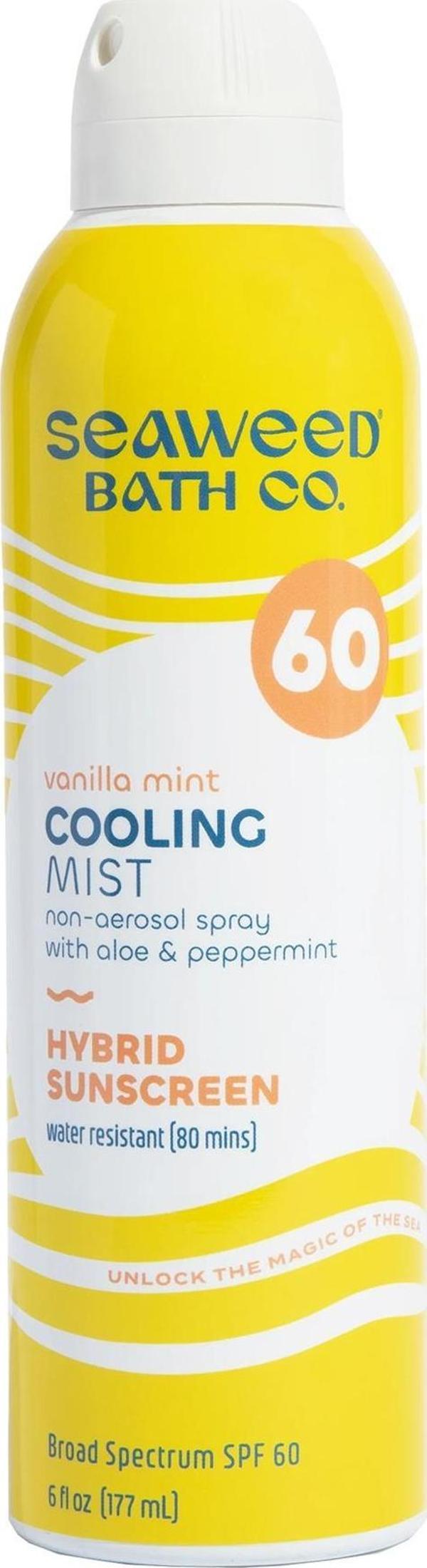 Seaweed Bath Co. SPF60 Cooling Mist Güneş Spreyi 177ML - Image 1