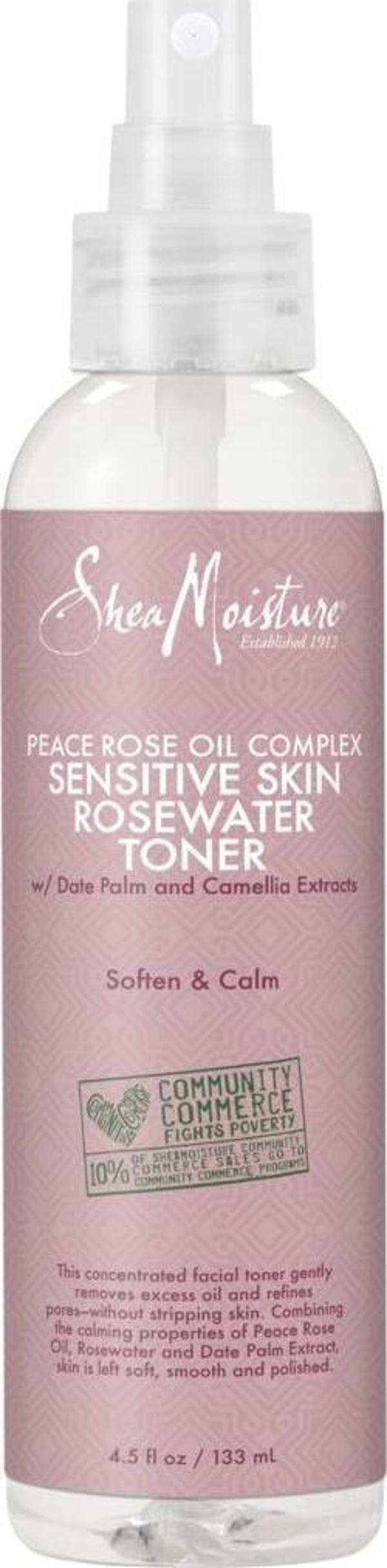 Shea Moisture Hassas Ciltler İçin Gül Suyu ve Gül Yağı Toniği 133ML - Image 1