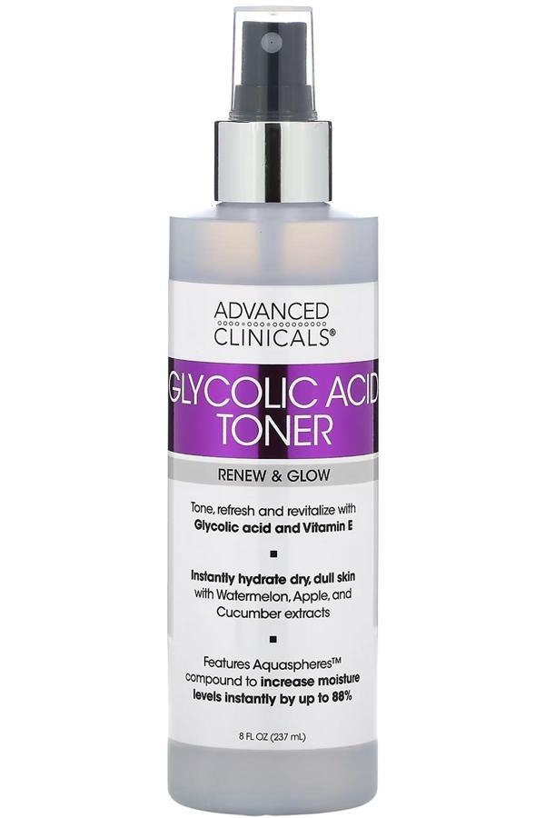 Advanced Clinicals Glycolic Acid Yüz Toniği 237ML - Image 1