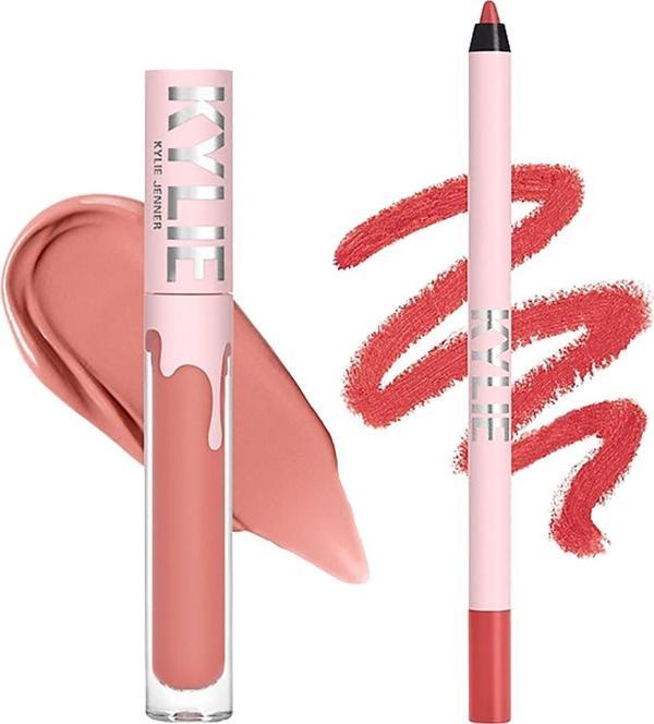Kylie Dudak Kalemi ve Mat Likit Ruj Set 704 Sweater Weather - Image 1