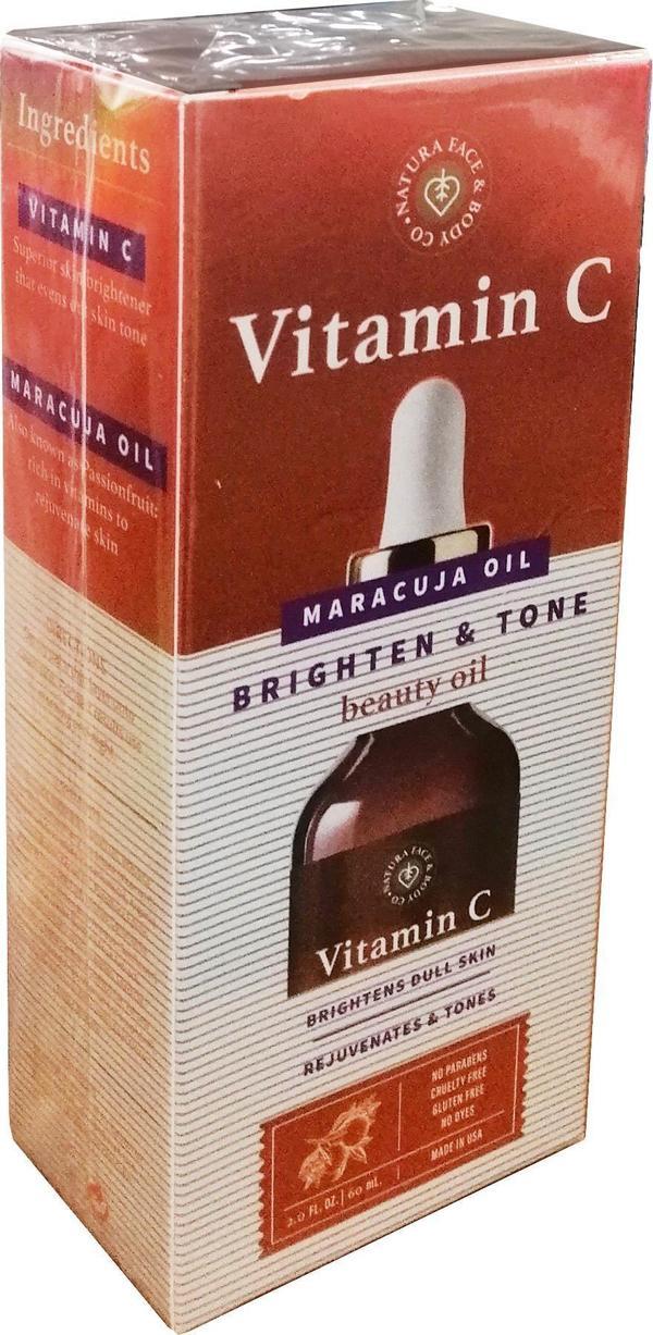 Natura Face & Body Co. Vitamin C ve Maracuja Yağı 60ML - Image 1