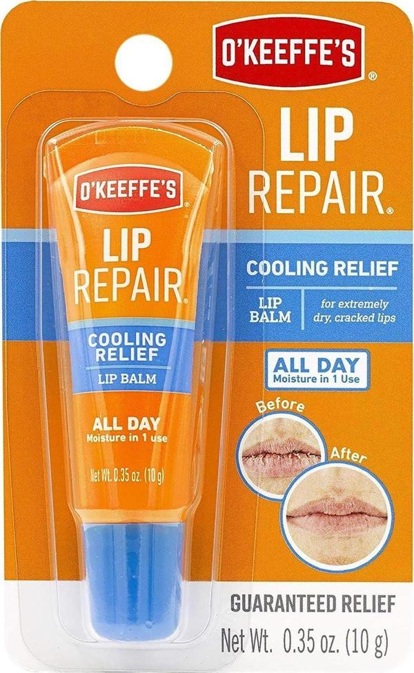 O'Keeffe's Lip Balm Cooling Relief Onarıcı Dudak Kremi 10GR - Image 1