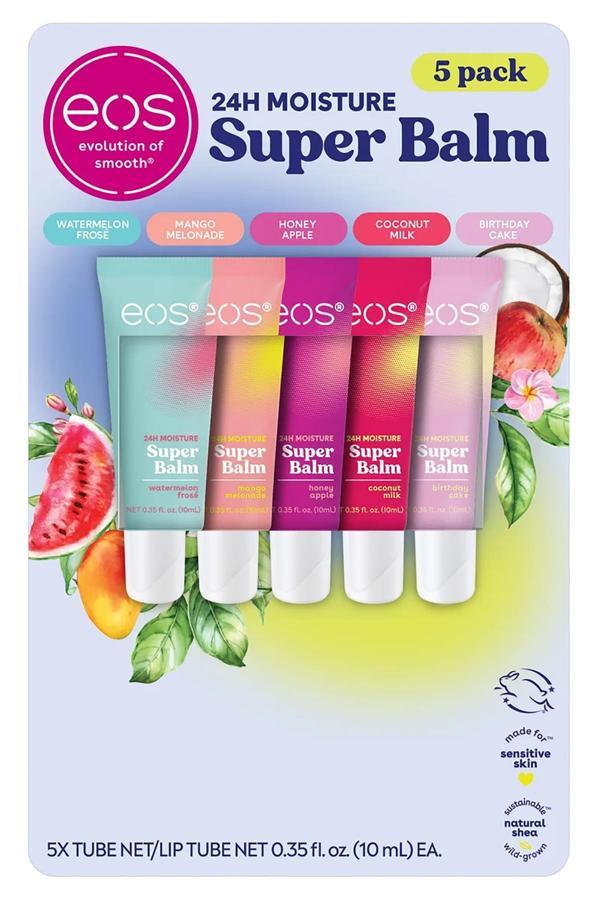 EOS Super Balm Dudak Balsamı Çeşit Paketi 5 Adet - Image 1