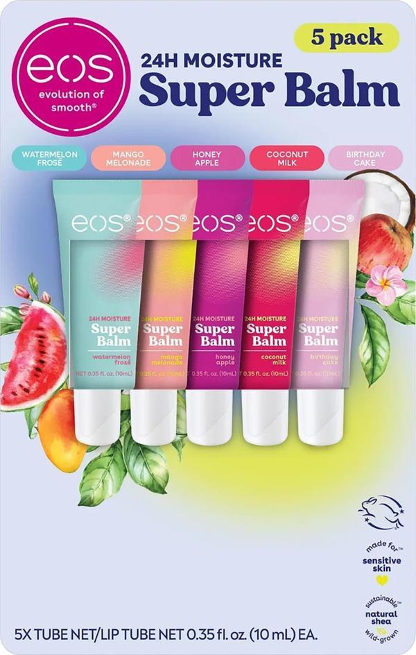 EOS Super Balm Dudak Balsamı Çeşit Paketi 5 Adet - Image 1
