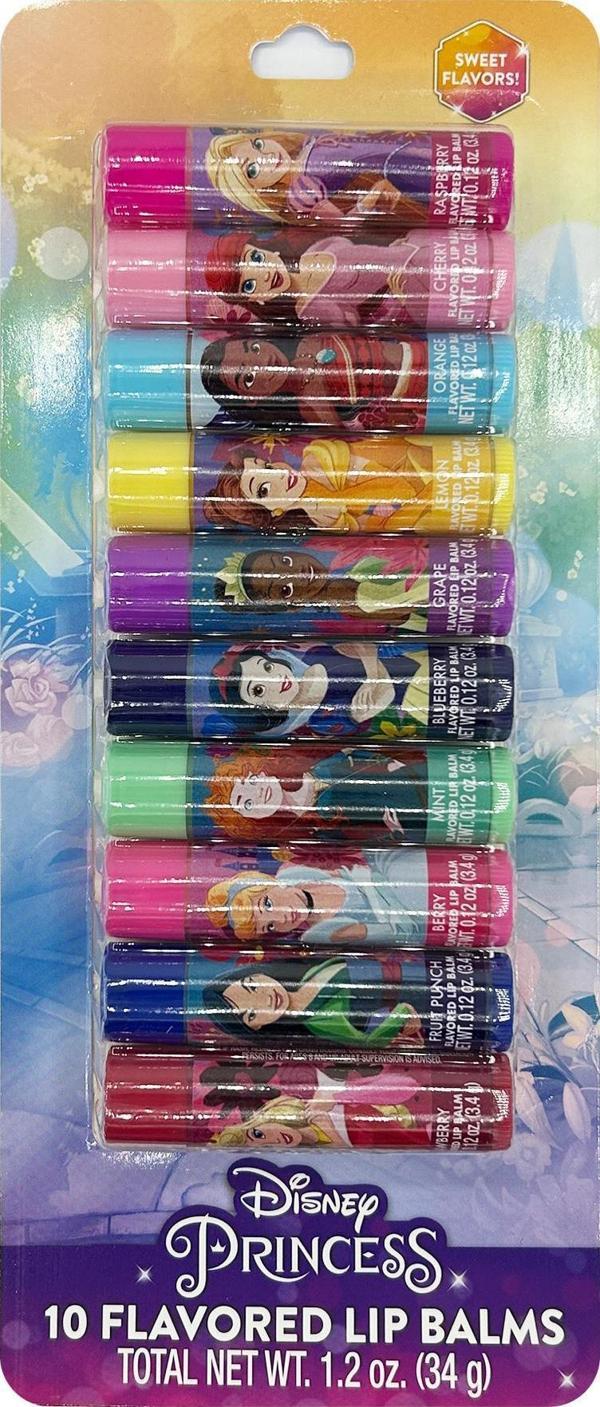 Taste Beauty Princes Lip Balm Dudak Balsamı Çeşit Paketi 10 Adet - Image 1