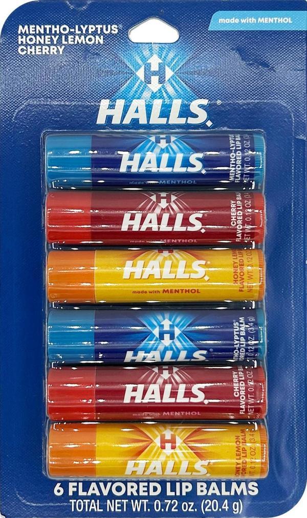 Taste Beauty Halls Lip Balm Dudak Balsamı Çeşit Paketi 6 Adet - Image 1
