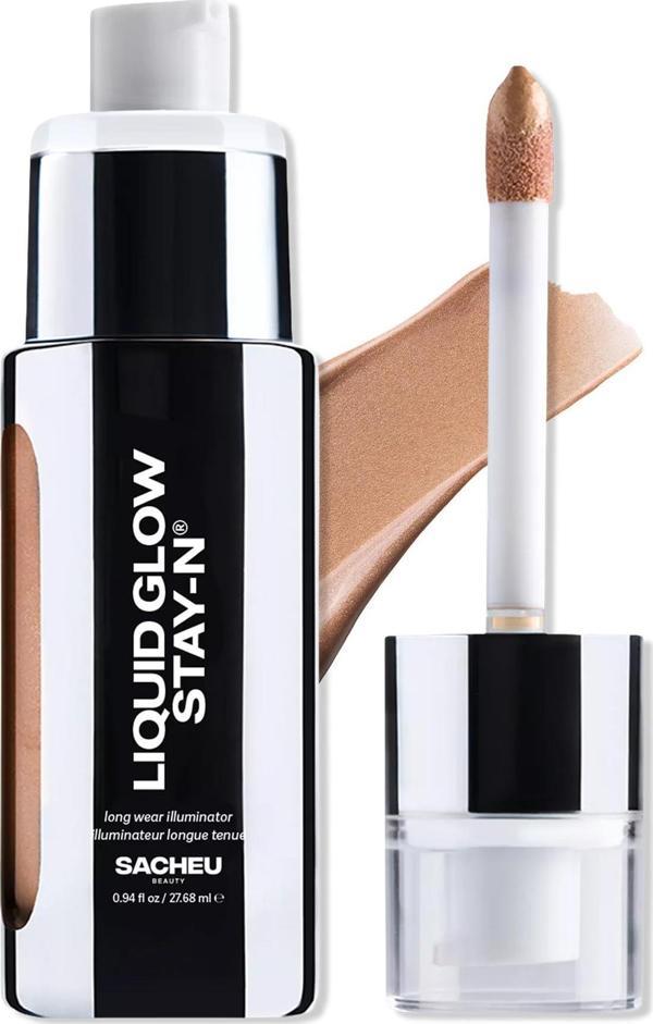 Sacheu Liquid Glow Stay-n Uzun Süre Kalıcı Likit Aydınlatıcı 03 Sun Beam 27.68ML - Image 1