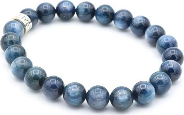 Hakiki Doğal A Kalite Kyanit Taşı Bileklik 8.5 Mm - Image 1