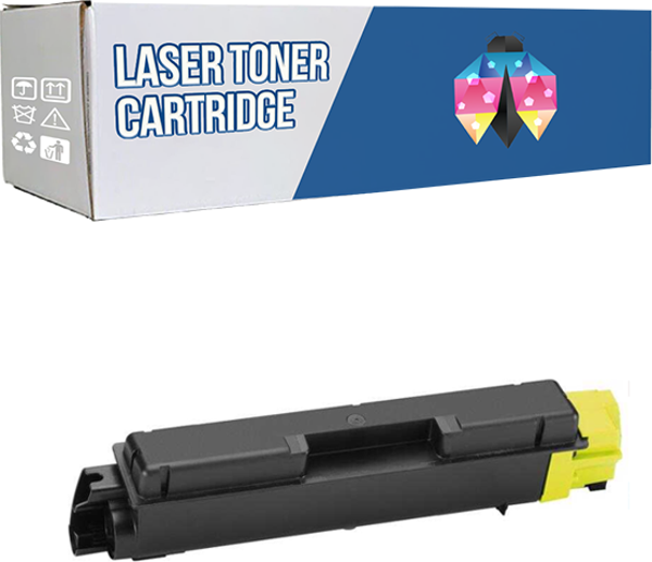 Safir Toner  Kyocera TK-580  Sarı  3.500 Syf Muadil Toner - Image 1