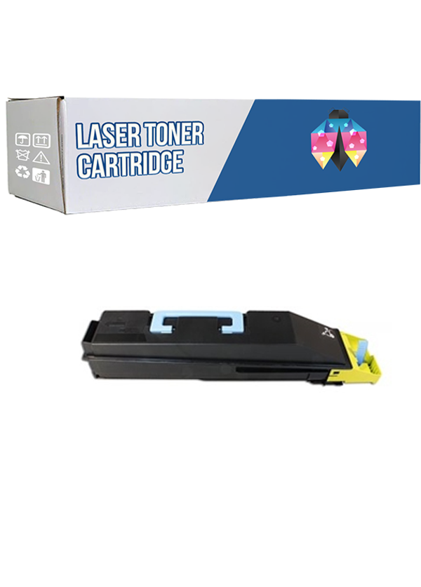 Safir Toner  Kyocera TK-865  300ci 12.000 Syf Sarı Muadil Toner - Image 1
