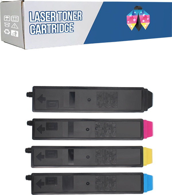 Safir Toner Kyocera FS-C8520MFP TK-895  CMYK 1 Set Muadil Toner - Image 1