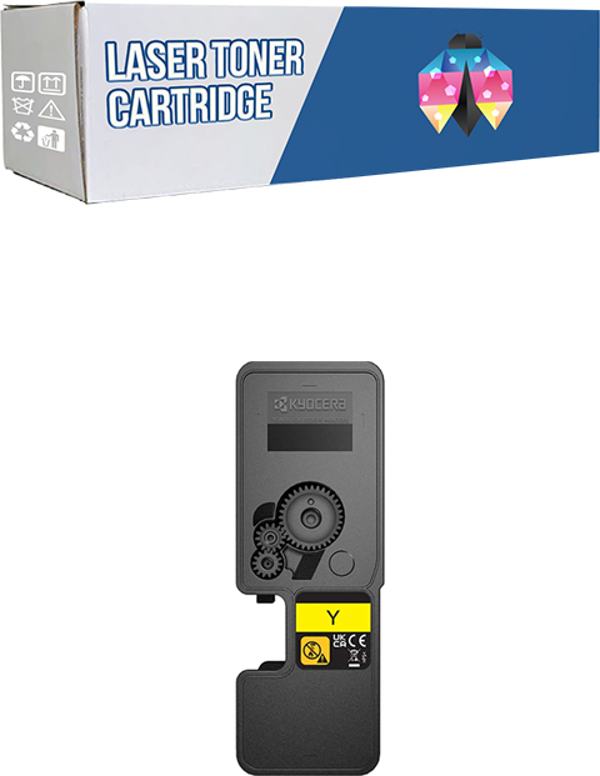 Safir Toner Kyocera TK-5440 Sarı 2.400 Syf Muadil Toner - Image 1