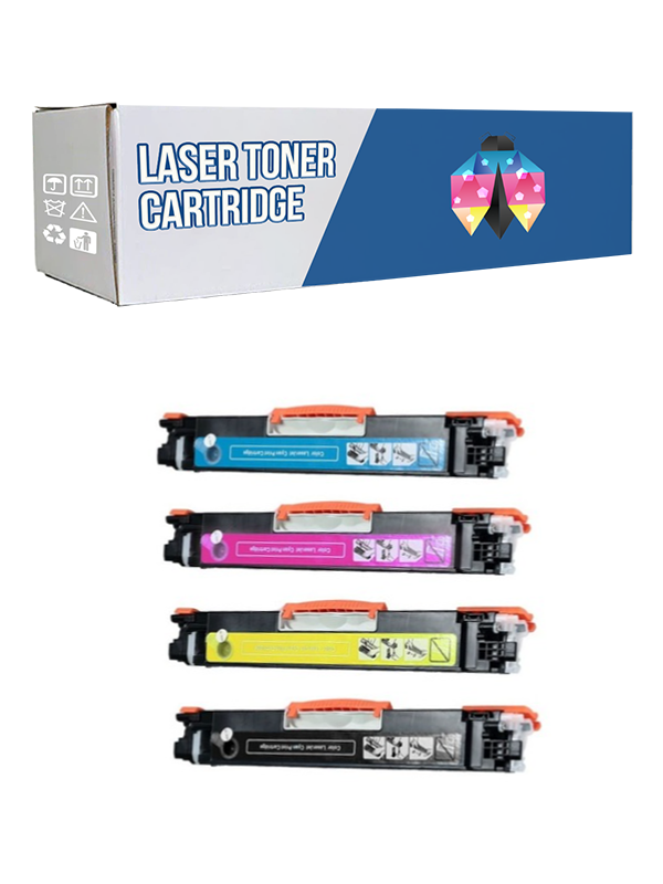Safir Toner Canon CRG-729 / İ-Sensys LBP CMYK 1 Set   Muadil Toner - Image 1