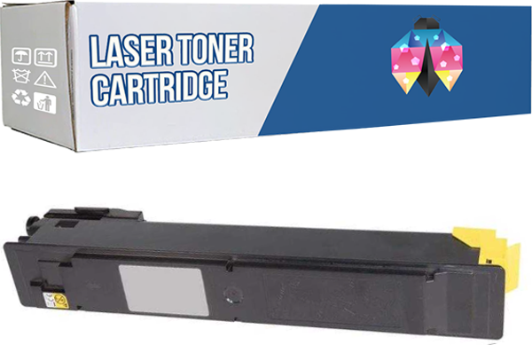 Safir Toner  Kyocera TK-5195 306ci 7.000 Syf Sarı Muadil Toner - Image 1