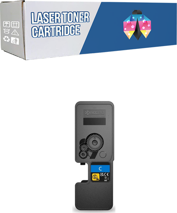 Safir Toner Kyocera ECOSYS M5526cdw TK-5240 3.000 Syf Mavi Muadil Toner - Image 1