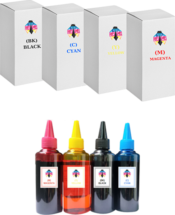 Safir Toner Epson 100 ML Muadil Mürekkep Seti Ecotank L4160 - Image 1