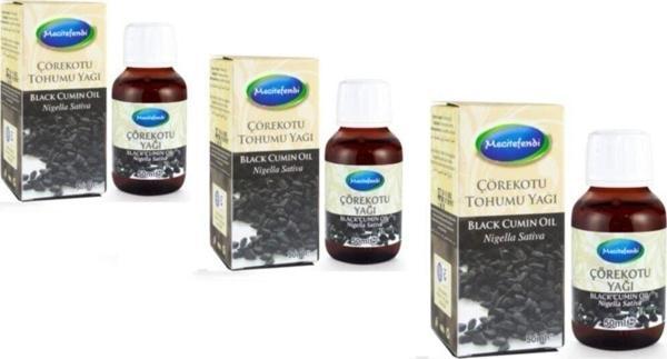 3 Adet Mecitefendi Çörekotu Yağı 3x50 ml - Image 1