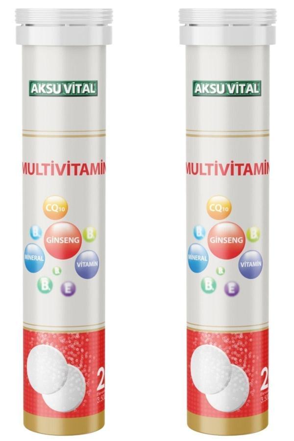 Multivitamin 3500mg 20 Efervesan Tablet X 2 Adet - Image 1