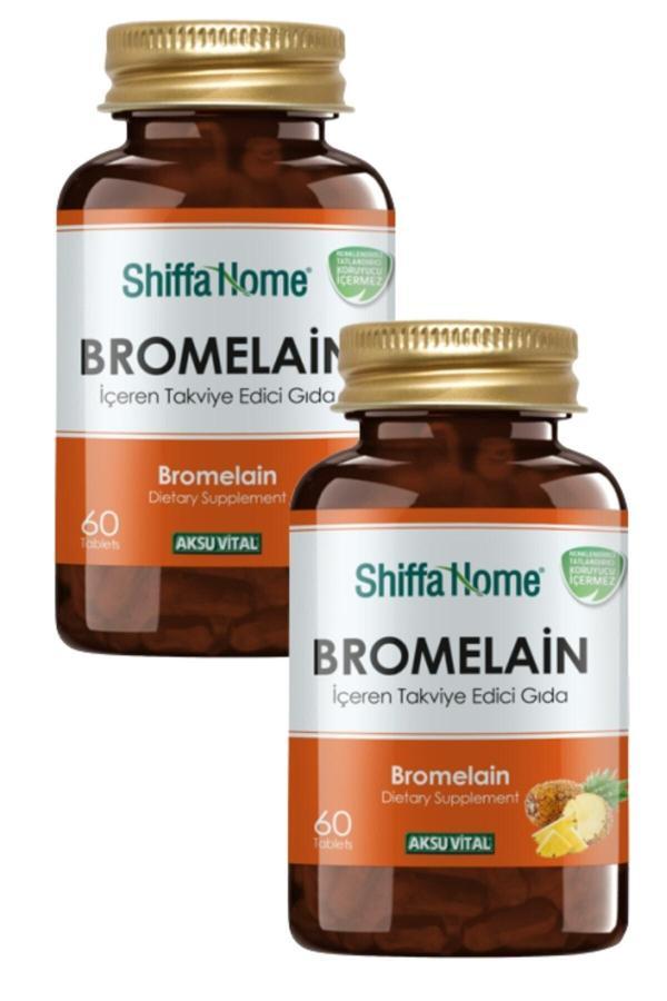 Bromelain 60 Tablet X 2 Adet - Image 1