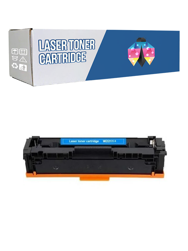 Safir Toner Hp 207X-W2210X LaserJet Pro MFP M283fdw 1.250 Syf Mavi Çipsiz Muadil Toner - Image 1