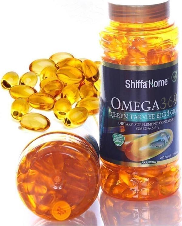 Balık Yağı Hapı Omega 3-6-9 _ 200 Kapsül - Image 1