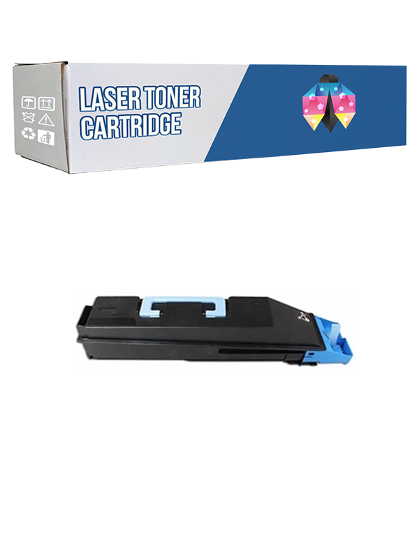 Safir Toner  Kyocera TK-865 300ci 12.000 Syf Mavi Muadil Toner - Image 1